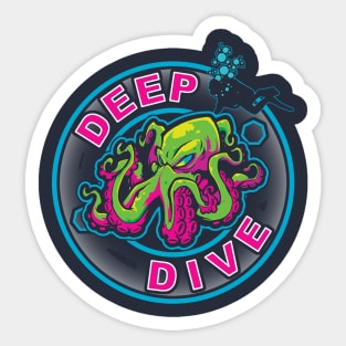 Deep Dive Sticker